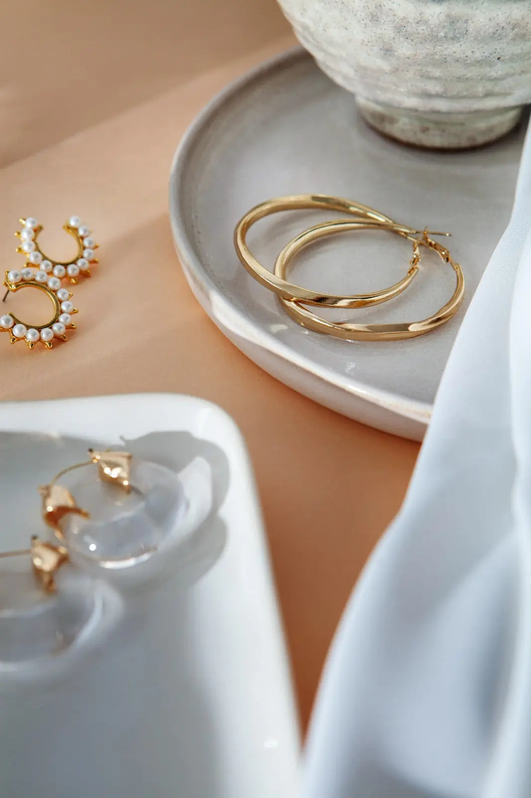 14k gold earrings hoop earrings