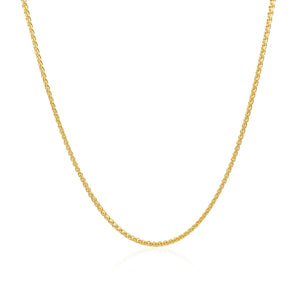 14k Yellow Gold Round Chain (1.2 mm) RCJ