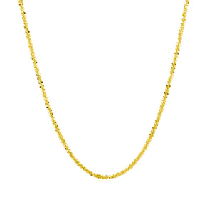 10k Yellow Gold Sparkle Chain 1.50 mm) RCJ