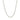 14k White Gold Solid Diamond Cut Rope Chain (2.50 mm) RCJ
