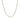 14k White Gold Solid Diamond Cut Rope Chain (2.50 mm) RCJ