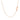 14k Pink Gold Diamond Cut Cable Link Chain (0.87 mm) RCJ
