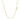 14k Yellow Gold Round Cable Link Chain (1.5 mm) RCJ