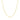 14k Yellow Gold Oval Cable Link Chain (1.50 mm) RCJ