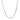 14k White Gold Round Wheat Chain (1.5 mm) RCJ