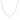 14k White Gold Adjustable Cable Chain (1.10 mm) RCJ