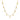 Choker Necklace with Hammered Beads in 14k Yellow Gold RCJ