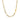 14K Yellow Gold Solid Pave Figaro Chain (3.80 mm) RCJ