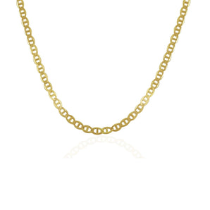 14k Yellow Gold Mariner Link Chain (3.20 mm) RCJ