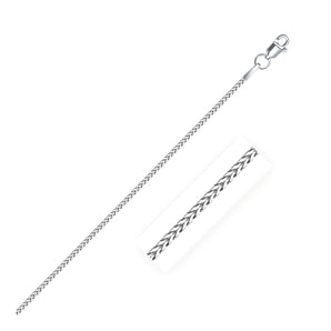 14k White Gold Franco Chain (1.20 mm) RCJ