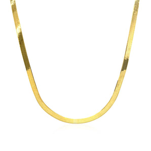 14k Yellow Gold Super Flex Herringbone Chain (2.80 mm) RCJ