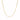 14k Yellow Gold Gourette Chain 1.0mm (1.00 mm) RCJ
