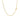 14k Yellow Gold Gourette Chain 1.0mm (1.00 mm) RCJ