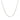 14k White Gold Singapore Chain (1.30 mm) RCJ