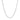 14k White Gold Pendant Chain with Textured Links (2.30 mm) RCJ