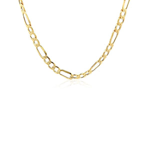 14k Yellow Gold Lite Figaro Chain (4.70 mm) RCJ