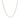 18k White Gold Round Wheat Chain (1.20 mm) RCJ
