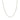 18k White Gold Round Wheat Chain (1.20 mm) RCJ