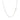 10k White Gold Classic Box Chain (0.78 mm) RCJ