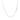 14k White Gold Diamond Cut Cable Link Chain (1.10 mm) RCJ