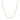 14k White Gold Diamond-Cut Alternating Bead Chain (1.30 mm) RCJ
