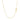 14k Yellow Gold Faceted Cable Link Chain (1.2 mm) RCJ