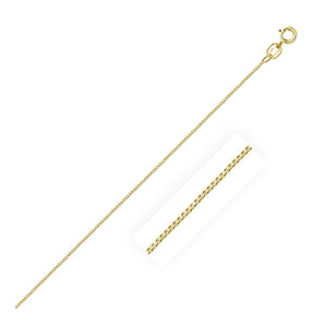 14k Yellow Gold Classic Box Chain (0.60 mm) RCJ