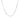 10k White Gold Classic Box Chain (0.94 mm) RCJ