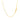 14k Yellow Gold Octagonal Shiny Snake Chain (0.85 mm) RCJ