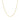 14k Yellow Gold Diamond Cut Round Wheat Chain (1.00 mm) RCJ