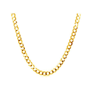 10k Yellow Gold Curb Chain (2.60 mm) RCJ