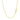 14k Yellow Gold Pendant Chain with Textured Links (2.50 mm) RCJ