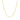 14k Yellow Gold Diamond Cut Cable Link Chain (1.30 mm) RCJ