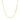 14k Yellow Gold Diamond Cut Cable Link Chain (1.30 mm) RCJ