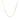 18k Yellow Gold Box Chain 0.8mm (0.78 mm) RCJ