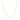 14k Yellow Gold Diamond Cut Cable Link Chain (0.87 mm) RCJ