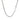 14k White Gold Round Box Chain (2.5 mm) RCJ