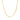 14k Yellow Gold Solid Figaro Chain (2.80 mm) RCJ