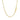 10k Yellow Gold Solid Figaro Chain (2.60 mm) RCJ