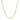 14k Yellow Gold Round Wheat Chain (2.1 mm) RCJ