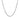 14k White Gold Diamond Cut Cable Link Chain (2.20 mm) RCJ
