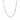 14k White Gold Diamond Cut Cable Link Chain (2.20 mm) RCJ