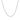 14k White Gold Diamond Cut Round Wheat Chain (1.20 mm) RCJ