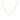 14k Yellow Gold Round Wheat Chain (1.00 mm) RCJ