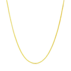 14k Yellow Gold Octagonal Box Chain (1.00 mm) RCJ