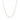 14k White Gold Adjustable Popcorn Chain (1.00 mm) RCJ