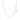 14k White Gold Adjustable Popcorn Chain (1.00 mm) RCJ