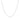 14k White Gold Classic Box Chain (0.75 mm) RCJ