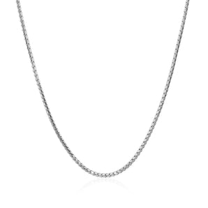 14k White Gold Ice Chain (1.30 mm) RCJ