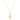 14k Yellow Gold High Polish Hamsa Amulet Necklace RCJ